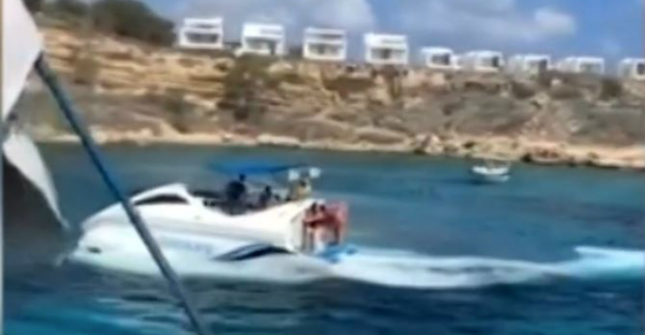 Σκάφος στην Αγ. Νάπα επιχείρησε να χτυπήσει λουόμενο – Τι απαντά η Αστυνομία – Δείτε Βίντεο image