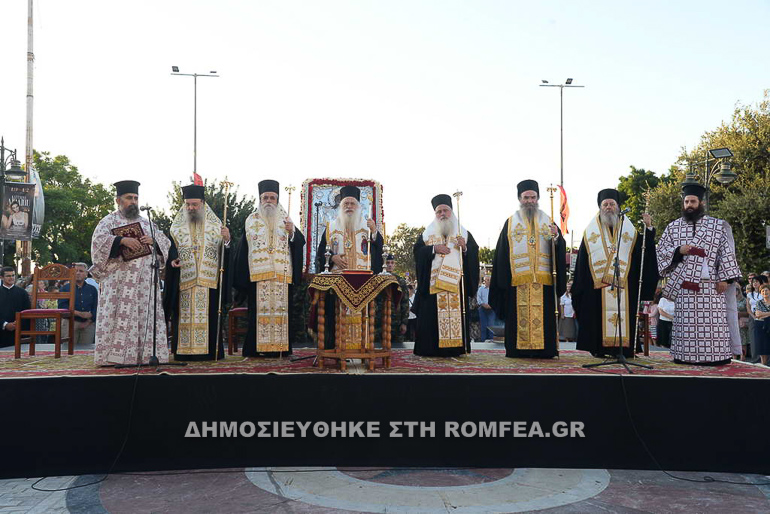 Μεγαλειώδης Λιτανεία της Τιμίας Κάρας του Απ. Ανδρέου στην Πάτρα image